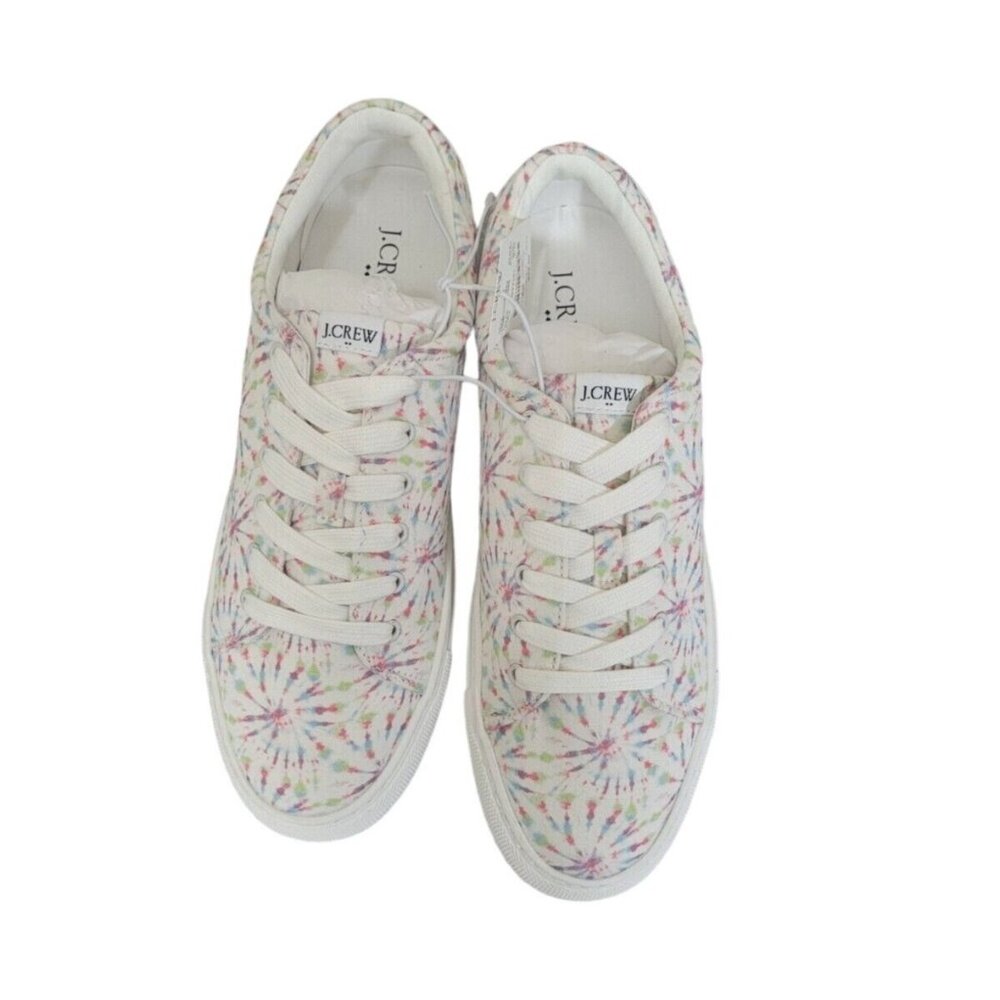 J.crew Women's Size 8 M Tie-dyed Road Trip Sneakers Shoes NEW Without Box!!
